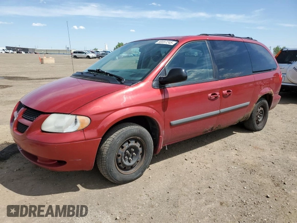 2007 Dodge Grand Caravan SE with VIN 1D4GP24R17B233725, listed as a Copart auction lot 58557245 with 306,473 mi miles and Salvage title. Bid and sale history available at DreamBid. Image 1.