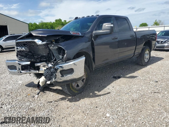 2024 Ram 2500 Tradesman with VIN 3C6UR5CJ6RG392538, listed as a Copart auction lot 57865935 with 4,859 mi miles and Salvage title. Bid and sale history available at DreamBid. Image 1.