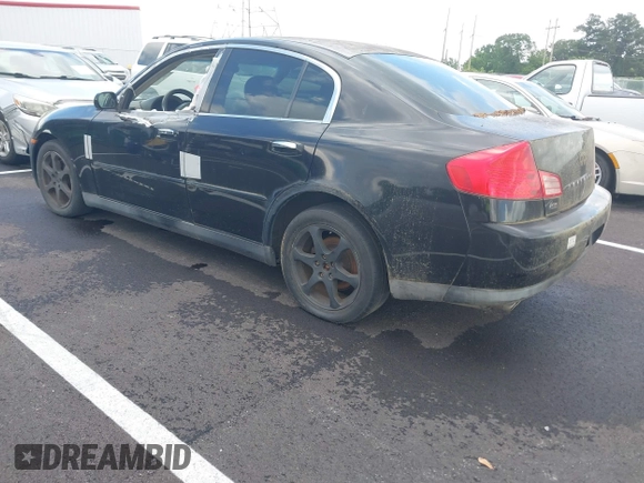 2003 Infiniti G35 z VIN JNKCV51E43M302425, wystawiony jako IAAI lot #42247577 z przebiegiem 157 195 mil mil oraz . Historia ofert i sprzedaży dostępna na DreamBid. Obrazek 3.