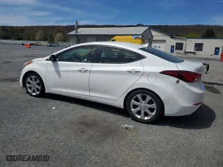 2013 Hyundai Elantra Limited with VIN 5NPDH4AE0DH307382, listed as a Copart auction lot 54208875 with 162,504 mi miles and Clean Title. Bid and sale history available at carsss.com. Image 2.