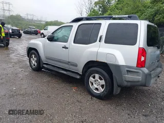 2005 Nissan Xterra S with VIN 5N1AN08W25C638637, listed as a IAAI auction lot 42224490 with 333,943 mi miles and . Bid and sale history available at DreamBid. Image 3.