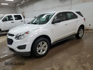 2017 Chevrolet Equinox LS with VIN 2GNALBEK6H1522849, listed as a Copart auction lot 69534734 with 203,051 mi miles and Salvage Title. Bid and sale history available at carsss.com. Image 1.