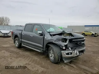 2024 Ford F-150 XLT with VIN 1FTEW3LP6RKF69984, listed as a Copart auction lot 47840155 with 2,188 mi miles and Salvage Title. Bid and sale history available at carsss.com. Image 11.