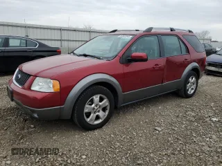 2006 Ford Freestyle SEL with VIN 1FMDK02106GA31861, listed as a Copart auction lot 86902094 with 185,278 mi miles and Salvage Title. Bid and sale history available at carsss.com. Image 1.
