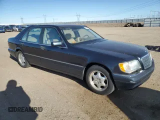 1998 Mercedes-Benz S-Class with VIN WDBGA43GXWA400256, listed as a Copart auction lot 51391515 with 63,364 mi miles and Clean Title. Bid and sale history available at carsss.com. Image 4.