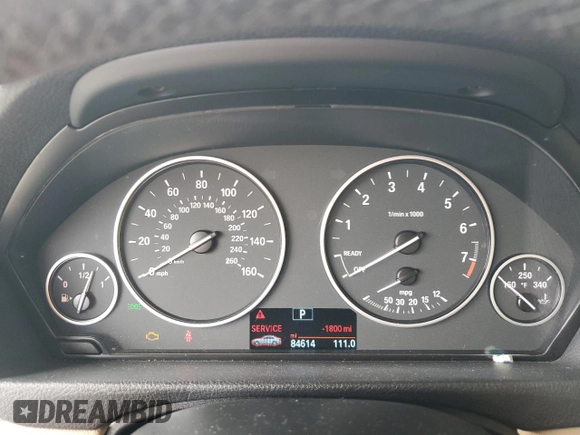 2018 BMW 3 Series 320i with VIN WBA8E1G5XJNU90685, listed as a Copart auction lot 62643604 with 84,614 mi miles and Salvage Title. Bid and sale history available at DreamBid. Image 9.