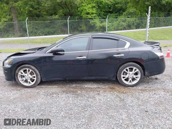 2014 Nissan Maxima SV with VIN 1N4AA5AP3EC905841, listed as a IAAI auction lot 42336362 with 100,185 mi miles and . Bid and sale history available at DreamBid. Image 14.