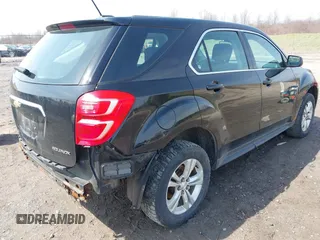 2016 Chevrolet Equinox LS with VIN 2GNFLEEK4G6163901, listed as a IAAI auction lot 42022069 with 117,375 mi miles. Bid and sale history available at carsss.com. Image 4.