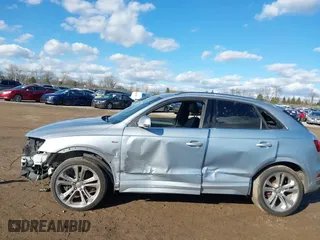 2018 Audi Q3 Premium Plus with VIN WA1JCCFS4JR030776, listed as a IAAI auction lot 41709645 with 73,953 mi miles. Bid and sale history available at carsss.com. Image 14.