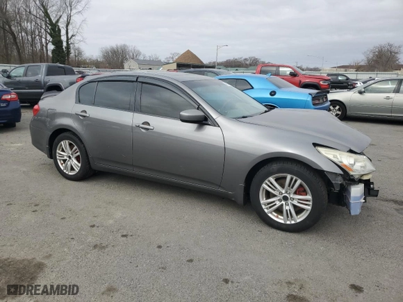 2010 Infiniti G37 Sedan x with VIN JN1CV6AR9AM461404, listed as a Copart auction lot 49033565 with 156,800 mi miles and Salvage Title. Bid and sale history available at carsss.com. Image 4.