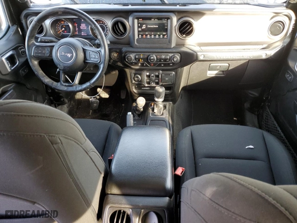 2019 Jeep Wrangler Unlimited Sport S with VIN 1C4HJXDN0KW691139, listed as a Copart auction lot 45391755 with 137,111 mi miles and Salvage Title. Bid and sale history available at carsss.com. Image 8.
