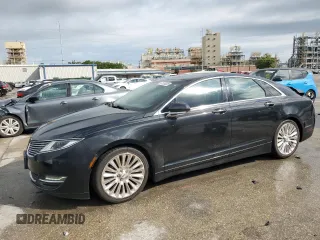 2013 Lincoln MKZ z VIN 3LN6L2G99DR826820, wystawiony jako Copart lot #57530205 z przebiegiem 161 494 mil mil oraz Czysty tytuł • Clean title. Historia ofert i sprzedaży dostępna na DreamBid. Obrazek 1.