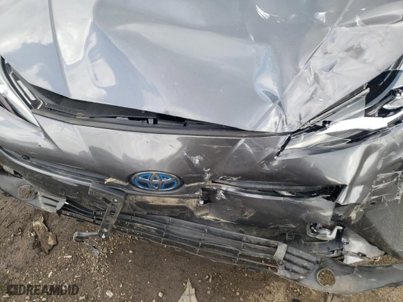 2019 Toyota Prius LE with VIN JTDL9RFU1K3006733, listed as a Copart auction lot 55168242 with 37,544 mi miles. Bid and sale history available at carsss.com. Image 7.