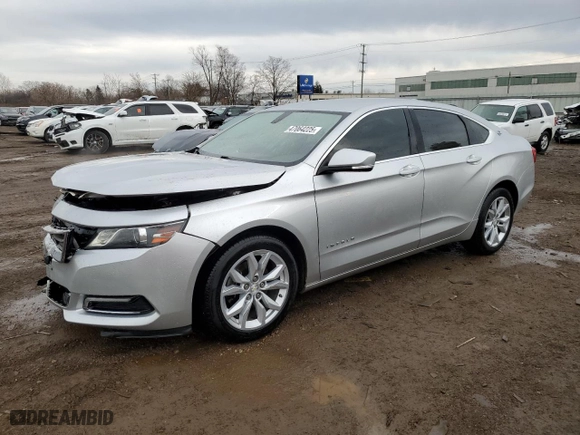 2016 Chevrolet Impala LT with VIN 2G1115S34G9201429, listed as a Copart auction lot 47064225 with 130,744 mi miles and Salvage Title. Bid and sale history available at carsss.com. Image 1.