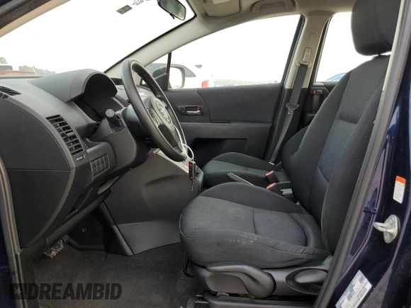 2010 Mazda 5 Sport with VIN JM1CR2WL8A0371120, listed as a Copart auction lot 54076155 with 127,694 mi miles and Salvage Title. Bid and sale history available at DreamBid. Image 7.