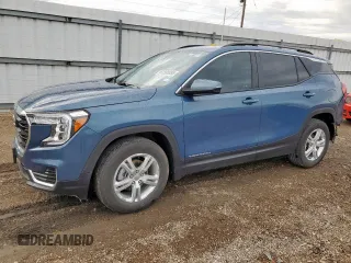 2024 GMC Terrain SLE z VIN 3GKALMEG3RL348002, wystawiony jako Copart lot #61588095 z przebiegiem 22 155 mil mil oraz Szkoda całkowita • Salvage title. Historia ofert i sprzedaży dostępna na DreamBid. Obrazek 1.
