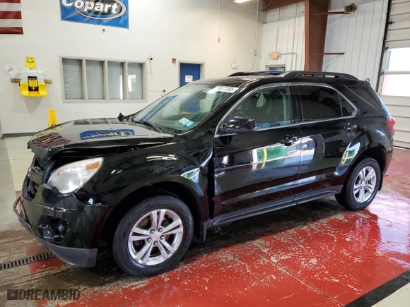 2013 Chevrolet Equinox LT with VIN 2GNFLNEK9D6181189, listed as a Copart auction lot 53377285 with 119,756 mi miles and Salvage Title. Bid and sale history available at carsss.com. Image 1.