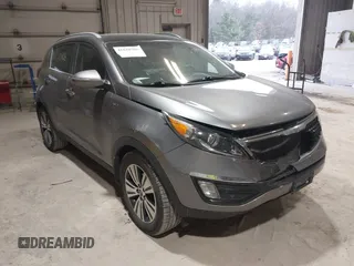 2016 Kia Sportage EX with VIN KNDPCCACXG7869254, listed as a IAAI auction lot 41830706 with 107,448 mi miles and . Bid and sale history available at carsss.com. Image 1.