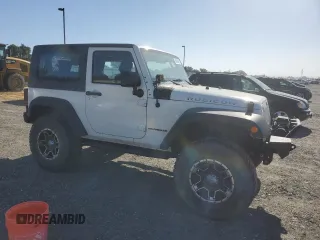 2010 Jeep Wrangler Rubicon with VIN 1J4BA6D18AL221240, listed as a Copart auction lot 57819025 with 78,120 mi miles and Salvage title. Bid and sale history available at DreamBid. Image 4.