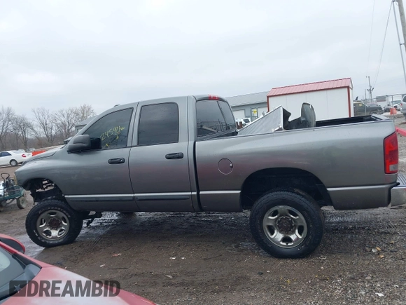 2005 Dodge 2500 SLT with VIN 3D7KS28C55G822248, listed as a IAAI auction lot 41110680 with 245,921 mi miles and . Bid and sale history available at DreamBid. Image 15.