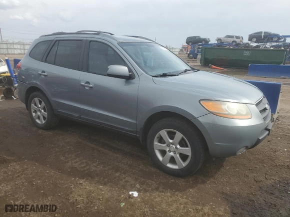 2009 Hyundai Santa Fe SE with VIN 5NMSH13E19H254859, listed as a Copart auction lot 50940985 with 155,614 mi miles and Salvage Title. Bid and sale history available at carsss.com. Image 4.