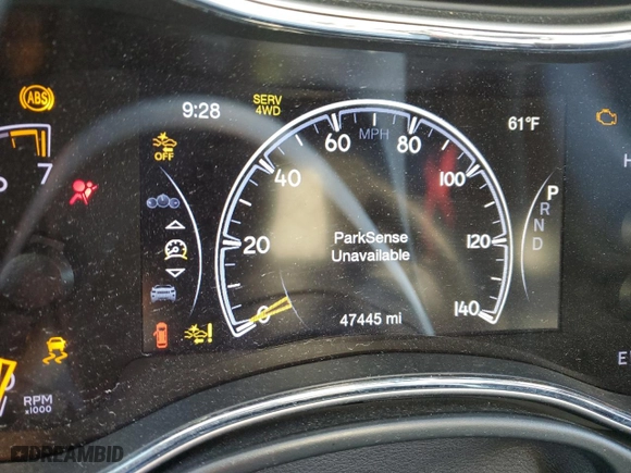 2021 Jeep Grand Cherokee Limited X with VIN 1C4RJFBG3MC527584, listed as a Copart auction lot 84267534 with 47,445 mi miles and Salvage Title. Bid and sale history available at carsss.com. Image 9.