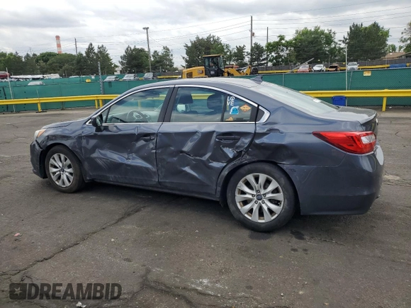 2016 Subaru Legacy Premium with VIN 4S3BNAC66G3054282, listed as a Copart auction lot 61608435 with 134,033 mi miles and Salvage title. Bid and sale history available at DreamBid. Image 2.