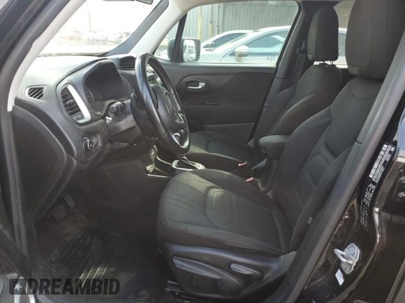 2018 Jeep Renegade Latitude with VIN ZACCJABB4JPJ40320, listed as a Copart auction lot 53735305 with 112,409 mi miles and Clean Title. Bid and sale history available at DreamBid. Image 7.