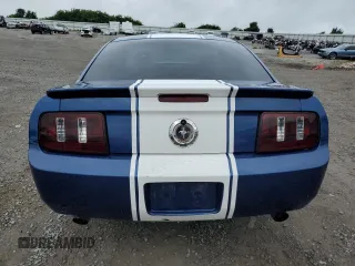 2008 Ford Mustang Deluxe with VIN 1ZVHT80N185182565, listed as a Copart auction lot 61276625 with 172,421 mi miles and Salvage title. Bid and sale history available at DreamBid. Image 6.