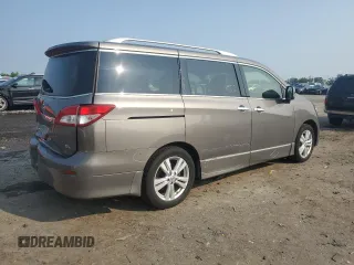 2015 Nissan Quest SV z VIN JN8AE2KP3F9129029, wystawiony jako Copart lot #60568735 z przebiegiem 122 641 mil mil oraz Szkoda całkowita • Salvage title. Historia ofert i sprzedaży dostępna na DreamBid. Obrazek 3.