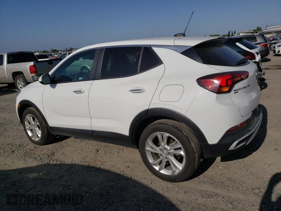 2021 Buick Encore GX Preferred z VIN KL4MMCSL2MB173019, wystawiony jako Copart lot #55764215 z przebiegiem 89 585 mil mil oraz Szkoda całkowita • Salvage title. Historia ofert i sprzedaży dostępna na DreamBid. Obrazek 2.
