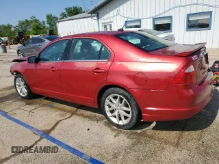 2012 Ford Fusion SEL with VIN 3FAHP0JA1CR348647, listed as a Copart auction lot 61761545 with 65,456 mi miles and Salvage title. Bid and sale history available at DreamBid. Image 2.