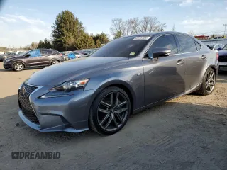 2014 Lexus IS 350 z VIN JTHBE1D25E5006820, wystawiony jako Copart lot #49292525 z przebiegiem 110 277 mil mil oraz Szkody całkowita. Historia ofert i sprzedaży dostępna na DreamBid. Obrazek 1.