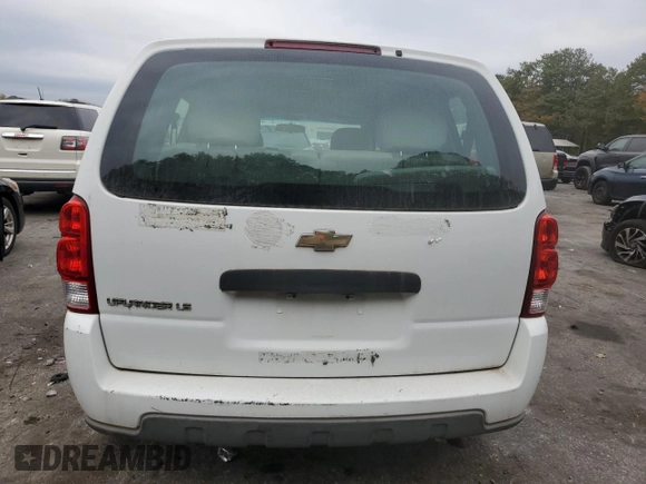 2007 Chevrolet Uplander LS z VIN 1GNDU23157D169978, wystawiony jako Copart lot #77988574 z przebiegiem 44 545 mil mil oraz Czysty tytuł • Clean title. Historia ofert i sprzedaży dostępna na DreamBid. Obrazek 6.