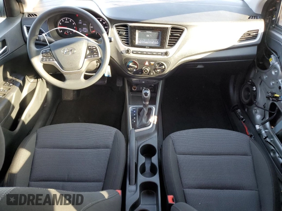 2022 Hyundai Accent SE with VIN 3KPC24A64NE184438, listed as a Copart auction lot 48431315 with 44,991 mi miles and Non Repairable. Bid and sale history available at carsss.com. Image 8.