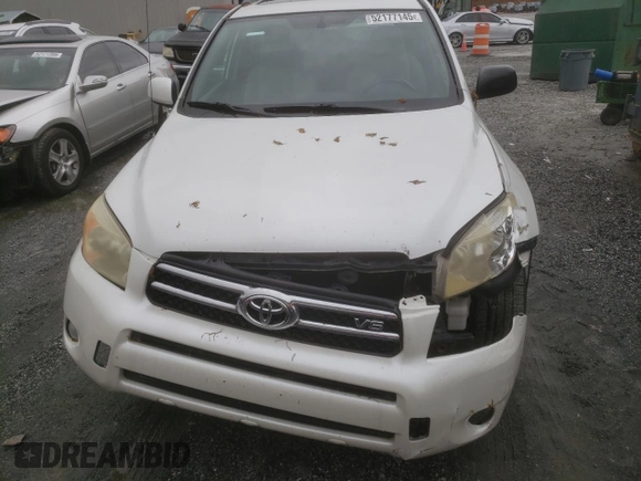 2007 Toyota RAV4 Limited with VIN JTMBK31VX75017108, listed as a Copart auction lot 52177145 with 202,607 mi miles and Salvage Title. Bid and sale history available at carsss.com. Image 5.