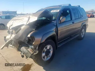2001 Nissan Pathfinder LE z VIN JN8DR07Y41W529537, wystawiony jako Copart lot #46712895 z przebiegiem Nie podano mil oraz Szkoda całkowita • Salvage title. Historia ofert i sprzedaży dostępna na DreamBid. Obrazek 1.