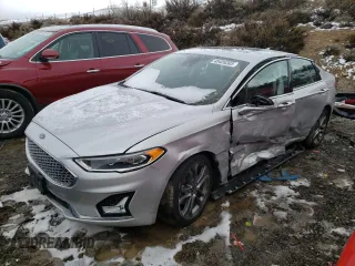 2019 Ford Fusion Hybrid Titanium with VIN 3FA6P0RU4KR182029, listed as a Copart auction lot 45426203 with 71,021 mi miles. Bid and sale history available at carsss.com. Image 1.