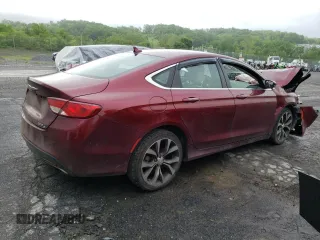 2015 Chrysler 200 C z VIN 1C3CCCEG7FN584277, wystawiony jako Copart lot #56984225 z przebiegiem 112 377 mil mil oraz Szkoda całkowita • Salvage title. Historia ofert i sprzedaży dostępna na DreamBid. Obrazek 3.