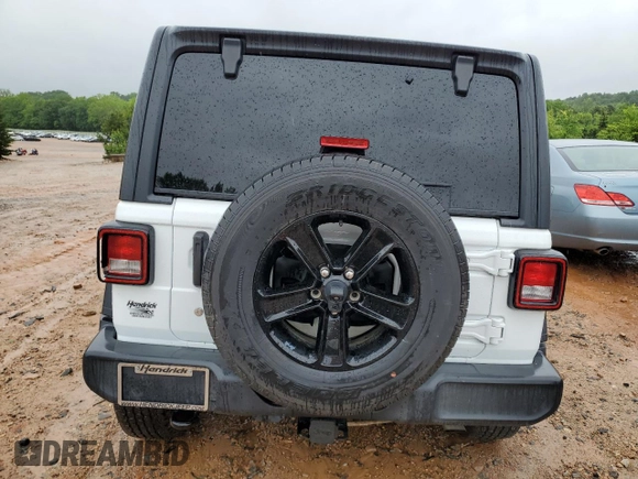 2019 Jeep Wrangler Unlimited Sport z VIN 1C4HJXDG4KW650546, wystawiony jako Copart lot #56553155 z przebiegiem 60 286 mil mil oraz Szkoda całkowita • Salvage title. Historia ofert i sprzedaży dostępna na DreamBid. Obrazek 6.