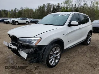 2017 BMW X3 xDrive28i z VIN 5UXWX9C33H0W77845, wystawiony jako Copart lot #55817195 z przebiegiem 122 527 mil mil oraz Tytuł czysty. Historia ofert i sprzedaży dostępna na DreamBid. Obrazek 1.