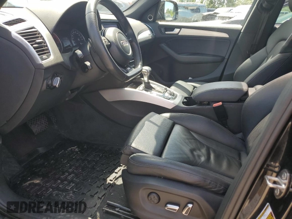 2014 Audi Q5 Premium Plus with VIN WA1DMAFP5EA114068, listed as a Copart auction lot 60199115 with 74,627 mi miles and Salvage title. Bid and sale history available at DreamBid. Image 7.