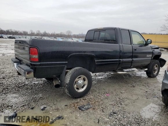 2001 Dodge Ram 2500 with VIN 1B7KF23661J187680, listed as a Copart auction lot 43448855 with 0 mi miles and Clean Title. Bid and sale history available at carsss.com. Image 3.