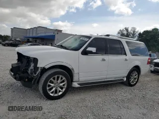 2017 Ford Expedition Max Limited z VIN 1FMJK1KT1HEA69740, wystawiony jako Copart lot #58354355 z przebiegiem 146 039 mil mil oraz Szkoda całkowita • Salvage title. Historia ofert i sprzedaży dostępna na DreamBid. Obrazek 1.