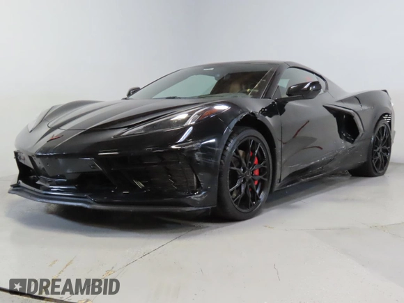 2023 Chevrolet Corvette 2LT z VIN 1G1YB2D4XP5137393, wystawiony jako Copart lot #50206855 z przebiegiem Nie podano mil oraz Szkoda całkowita • Salvage title. Historia ofert i sprzedaży dostępna na DreamBid. Obrazek 2.