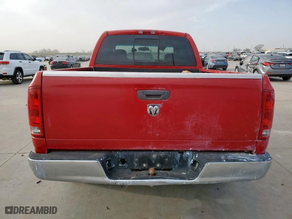 2005 Dodge Ram 1500 SLT with VIN 1D7HA18D25J597687, listed as a Copart auction lot 49432965 with 0 mi miles and Clean Title. Bid and sale history available at carsss.com. Image 6.