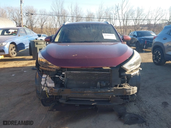 2016 Hyundai Tucson SE with VIN KM8J3CA46GU127042, listed as a IAAI auction lot 41486523 with 110,065 mi miles. Bid and sale history available at carsss.com. Image 6.
