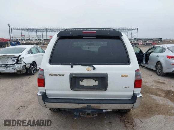 1999 Toyota 4Runner SR5 with VIN JT3GN86R4X0097609, listed as a IAAI auction lot 42370857 with 244,297 mi miles and . Bid and sale history available at DreamBid. Image 16.