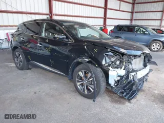 2019 Nissan Murano S with VIN 5N1AZ2MSXKN132265, listed as a IAAI auction lot 41986593 with 81,155 mi miles. Bid and sale history available at carsss.com. Image 1.