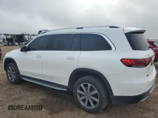 2021 Mercedes-Benz GLS 450 with VIN 4JGFF5KE6MA372050, listed as a Copart auction lot 66987174 with 78,528 mi miles and Salvage Title. Bid and sale history available at DreamBid. Image 2.